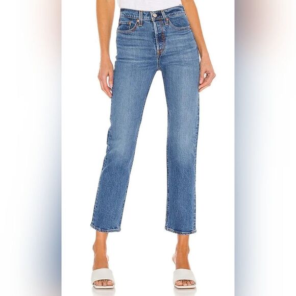 Levi's Wedgie Straight jeans size 25 in EUC - Picture 4 of 10